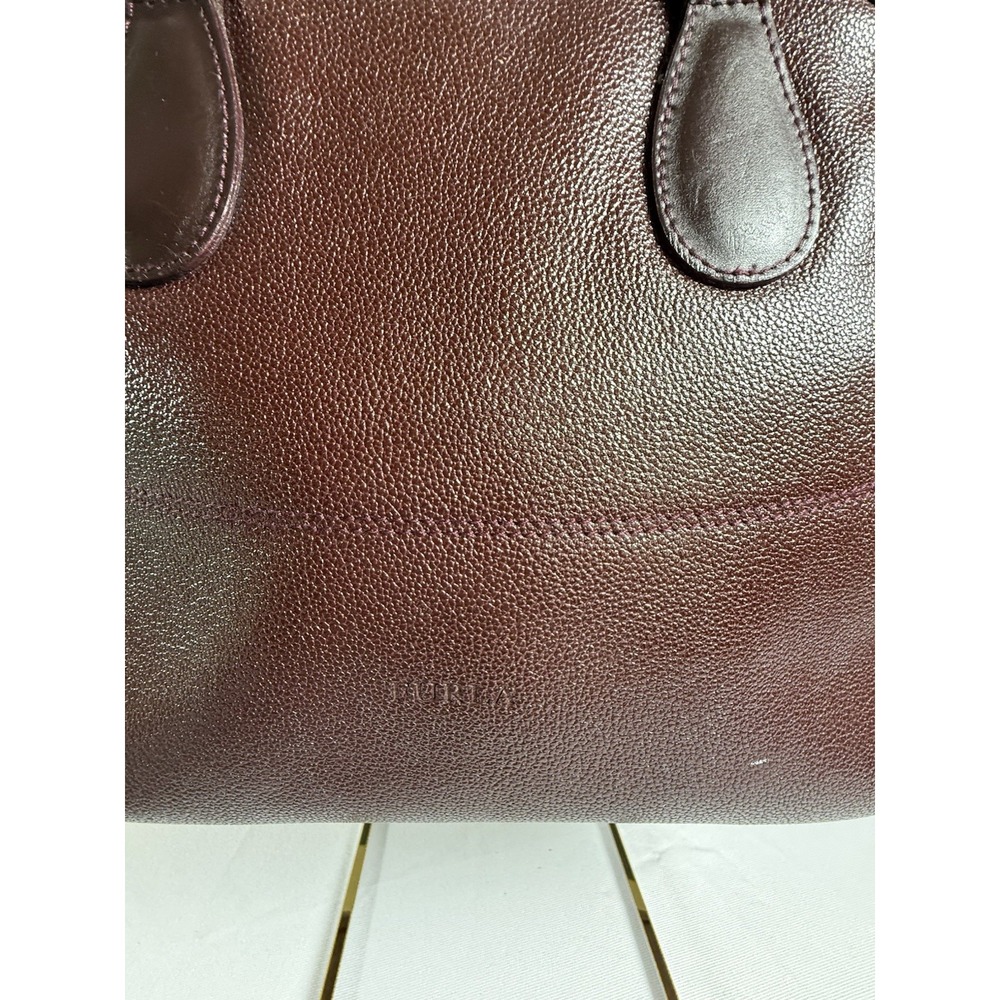 FURLA Brownish Red Leather Strap Bowling Shoulder  bag with‎ strap - Picture 3 of 16